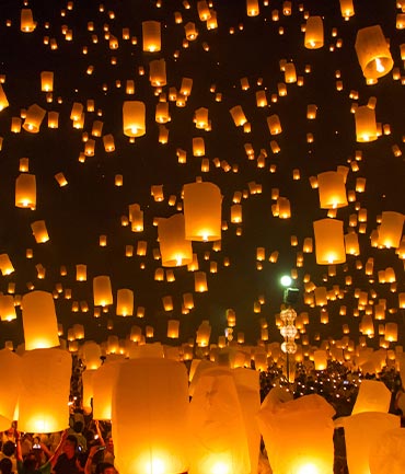 Festival de las luces en Tailandia: Loy Krathong